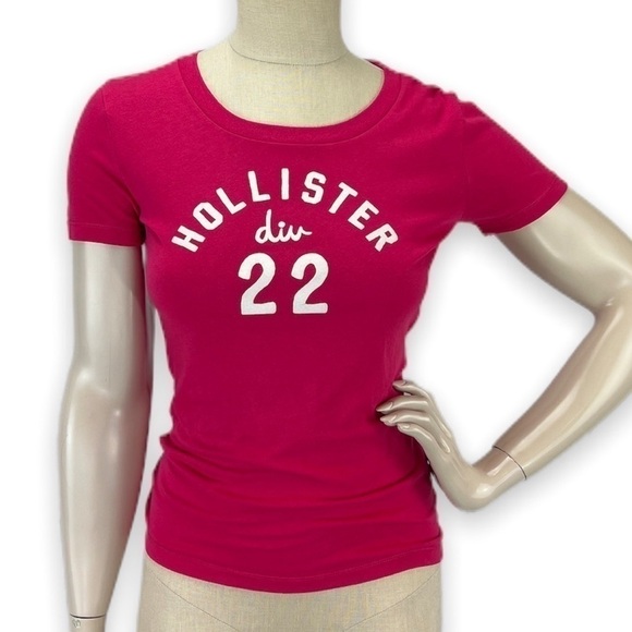 Hollister California 22 Lemonade Logo T-Shirts Tees Small S Bundle of 2 Y2K 90s - Picture 5 of 8